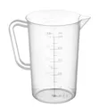 Produktbild: Polypropylen-Messbecher mit Skala 0,5 l - Hendi 567104