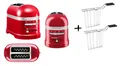 Produktbild: KitchenAid: Artisan Toaster Rot A 2 Scheiben - Promo Mit 2 Klemme Toast