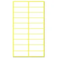 Produktbild: 500 Stück, 38 x 13 mm, Aufkleber Etiketten Selbstklebend Klebeetiketten zum B...