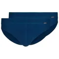 Produktbild: Skiny Slip Herren Slip 2er Pack Baumwolle (Packung, 2er Pack) blau XL