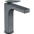 Produktbild: hansgrohe AXOR Citterio Einhebel-Waschtischmischer, Ablaufgarnitur unverschließbar, Ausladung 143mm, ComfortZone160, 39024340, Farbe: Brushed Black Chrome