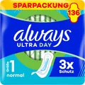 Produktbild: Always Ultra Binden Damen Gr. 1, Normal, 136 Damenbinden ohne Flügel (4 x 34