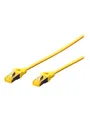Produktbild: DIGITUS patch cable - 1 m - yellow RAL 1018 - 1 meter