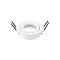 Produktbild: Alu-Einbaustrahler RING, IP20, Ø 8.3cm, Schnellwechsel-Innenring, inkl. GU5.3 Fa