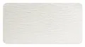 Produktbild: Villeroy & Boch Servierplatte Manufacture Rock blanc Servierplatte recht. 35 cm, Premium Porcelain, (Platten)
