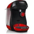 Produktbild: Bosch Kapselmaschine Kaffeemaschine TAS103E Tassimo happy friendly über 70 Getränke - Schwarz/Rot