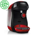 Produktbild: Bosch Kapselmaschine TAS103E | Multigetränkeautomat | INTELLIBREW | 0,7l Wassertank | Tassenpodest | 1400W | Rot