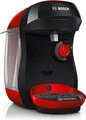 Produktbild: Bosch TAS103E Tassimo Happy Kapselmaschine rot/schwarz Kaffemaschine
