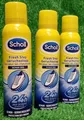 Produktbild: (34,75€/kg) 3x Scholl Fresh Step Schuh Deo Geruchsstopp 24h Wirkung 150ml Vers0€