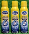Produktbild: (34,75€/kg) 3X Scholl Fresh Step Schuh Deo Geruchsstopp 24h Wirkung 150ml Vers0€