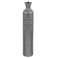 Produktbild: Bodenvase, Flaschenvase HELSINKI H. 72cm silber grau Keramik Formano