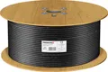 Produktbild: Premium X CAT 7 Outdoor Netzwerkkabel 500m S/FTP 10 Gbit/s PE AWG23/1 schwarz