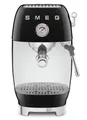 Produktbild: SMEG ECF03BLEU Premium Siebträgermaschine schwarz Siebträgergerät NEU & OVP