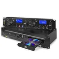 Produktbild: Power Dynamics PDX350 Doppel-CD-Player mit USB-MP3-Player