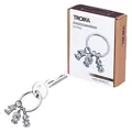 Produktbild: TROIKA Schlüsselanhänger THREE MONKEYS silber