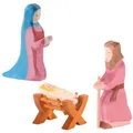 Produktbild: Ostheimer 4211 Heilige Familie 4tlg Weihnachtskrippe II SET