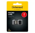 Produktbild: Intenso Intenso USB Stick 4GB Speicherstick Micro Line Mini USB-Stick