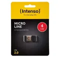 Produktbild: Intenso USB 2.0 Stick 4GB Micro 3500450 sw USB-Sticks USB