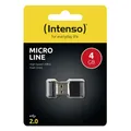 Produktbild: Intenso USB Stick 4GB Speicherstick Micro Line Mini