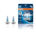 Produktbild: Osram COOL BLUE® INTENSE H7, +100% mehr Helligkeit, bis zu 5.000K, Halogen-Scheinwerferlampe, LED-Look, Hängebox (2 Lampen)