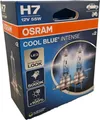Produktbild: H7 12V 55W PX26d Cool Blue Intense  5000K +100% 2st. Osram 64210CBN-2HB