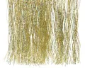 Produktbild: Lametta 40x50cm für Weihnachtsbaum Christbaumschmuck Weihnachtsdeko Weihnachtsgirlande hellgold gold