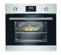 Produktbild: Bomann Einbaubackofen mit Grill, Heißluft & Ober-/Unterhitze | Backofen 56L | 50°C - 250°C | 9 Backofen-Funktionen & aushängbarer Tür | EBO 7911 inox