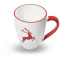 Produktbild: Gmundner Keramik Rubinroter Hirsch  Frühstücksbecher Max (0 3L)