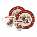 Produktbild: Hutschenreuther Weihnachts-Set 4-tlg. Happy Wintertime Red, Porzellan