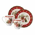 Produktbild: Hutschenreuther Weihnachts-Set 4-tlg. Happy Wintertime Red, Porzellan