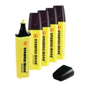 Produktbild: 5 x Stabilo Textmarker Textmakierer Leuchtmarker Original Boss 2 - 5 mm, gelb