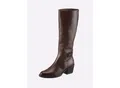 Produktbild: Stiefel HEINE, Damen, Gr. 36, braun (dunkelbraun), Glattleder, Leder, Rindsleder, Schuhe Stiefel