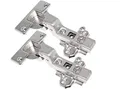 Produktbild: Hettich 09322 9322 Topfscharnier (Scharnier) Intermat TH42 IL, vernickelt, 35 mm-2 Stück