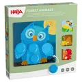 Produktbild: HABA Zuordnungsspiel Waldtiere – Montessori Lernspiel ab 18 Monaten, Holzspielzeug aus Buchenholz zur Farberkennung & Feinmotorik, Geschenk für Kleinkinder