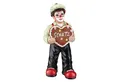 Produktbild: GILDE Sammelfigur Gildeclowns Clown Schatz - mehrfarbig - H. 12,5cm x B. 6cm x T. 4,5cm (1 Stück)