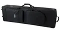 Produktbild: Classic Cantabile Keyboardtasche mit Rollen 115cm schwarz (robuster Gigbag, Innenmaße, 115 x 45 x 15 cm, doppelt gesponnenes und verwebtes Nylongewebe, verklettbarer Tragegriff, 2 große Außentaschen)