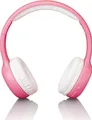 Produktbild: Lenco HPB-110 Kids Kopfhörer BT, pink 85DB Limite, akku, stickers (HPB-110PI)
