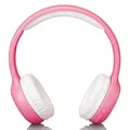 Produktbild: Lenco HPB-110PK - Faltbare Bluetooth®-Kopfhörer für Kinder - Pink