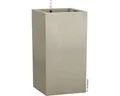 Produktbild: Pflanzvase Lechuza Canto Stone Kunststoff LxB 30 x 30 cm H 56 cm beige inkl. Erd