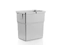 Produktbild: ELCO CASE SELECT - Abfallbehälter 18 Liter - in LICHTGRAU aus Polypropylen / ...