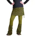 Produktbild: Vishes Hosenrock Rock- Schlag- Hosen Kombination - Lange Größe Goa, Boho, Ethno, Hippie Style grün 38-40