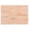 Produktbild: vidaXL Schneidebrett, Schneidebretter mit 4 abgerundeten Ecken, Multifunktional Holzbrett Küchenbrett, Frühstücksbrett Servierbrett, 50x35x4cm Massivholz Buche