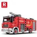 Produktbild: Reobrix 22008 Feuerwehrfahrzeug RC Klemmbaustein 2888 Teile ab 14