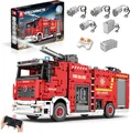 Produktbild: REOBRIX 22008 | RC Control Feuerwehr Einsatzfahrzeug Technic Konstruktionsset