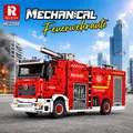 Produktbild: Reobrix Feuerwehrauto | Ferngesteuertes Klemmbaustein-Modell | 2.692 Teile