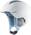 Produktbild: Alpina Grand JR - Sicherer, Leichter, Stoßabsorbierender & Individuell Anpassbarer Skihelm Für Kinder, White-SkyBlue, 51-54 cm