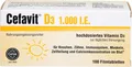 Produktbild: Cefavit D3 1,000 I.E. Tabletten für Knochen, Zähne, Immunsystem, Muskeln und Calciumkonzentration im Blut, 100 St. Tabletten