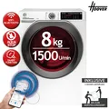 Produktbild: HOOVER HWQ 58AMBS/1-S FRONTLADER WASCHMASCHINE 8KG hOn-App H-WASH 500 2ML