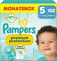 Produktbild: Pampers Premium Protection Groesse5 Windeln Babys 11-16 kg 152 Stueck