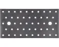Produktbild: Lochplatte Duravis 200x100x2 mm schwarzdiamant 1 Stück